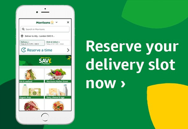 Reserve your delivery slot