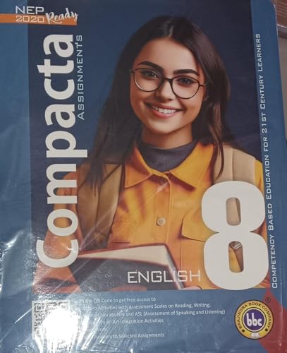 BBC BOOK ENGLISHCOMPACTA Assignments Book 8 Class (2024-25) Perfect Paperback – 1 January 2024