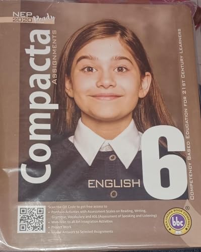BBC BOOK COMPACTA ENGLISH Assignments 6th ( new edition-2024-25) Paperback – 1 January 2024
