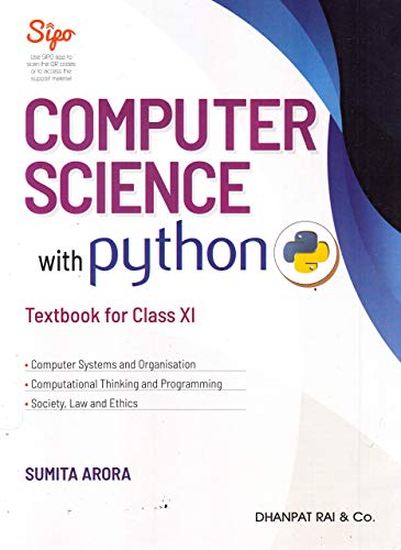 Computer Science with Python Class 11 By Sumita Arora (S)