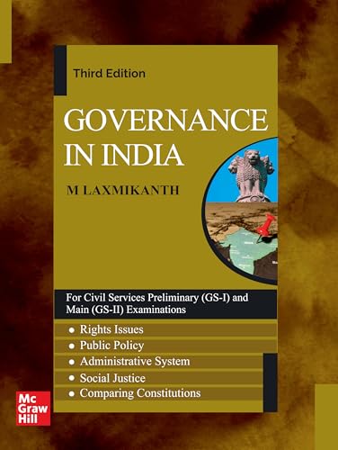 Governance in India(English)| 3rd Edition|UPSC|Civil Services Preliminary (GS -I) and Main (GS - II) Examinations