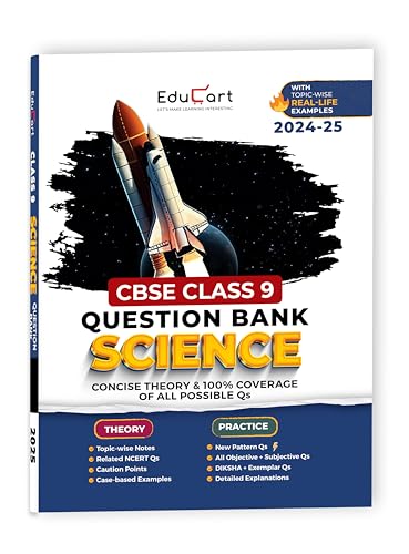 Educart CBSE Question Bank Class 9 Science 2024-25 (For 2025 Board Exams)
