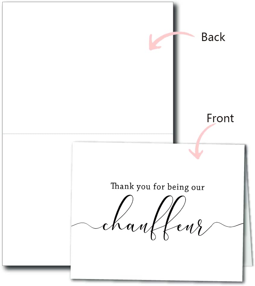 Spercy 18 Wedding Vendor Thank You Cads, Card for Wedding Photographer, Wedding Planner Card, Card For Florist, Band, Officiant, Hair Stylist – Image 4