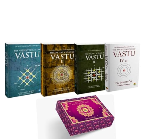 Vastu 4 Books Combo With Gift Packaging | The Ancient Science Of Vastu | The Ancient Science Of Vastu 2 | The Ancient Science Of Vastu 3 | The Ancient Science Of Vastu 4 | Vastu Book Gift Pack