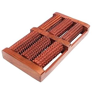 Wooden Roller Foot Massager