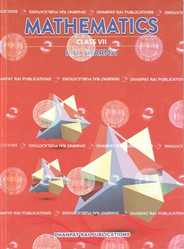 R D Sharma - Mathematics for Class -7th - CBSE - 2023-24 Ed.