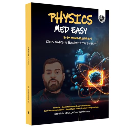 PW Physics Med Easy Notes | Notes, Formulas, Mnemonics, Tips & Tricks for NEET/JEE & Board Exams | MR Sir Physics Handwritten Notes