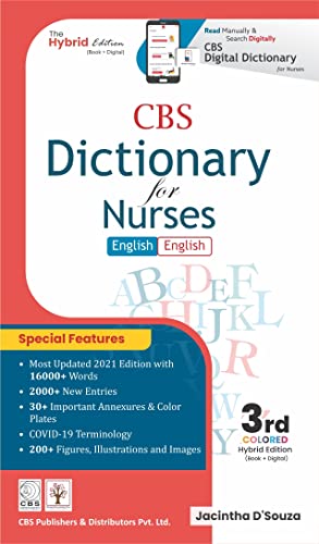 CBS Dictionary for Nurses [Paperback] D'Souza, Jacintha