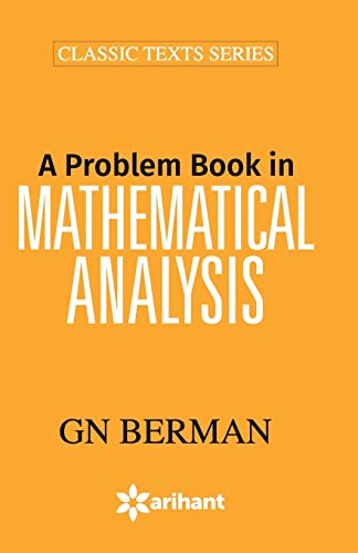 A Problem Book in MATHEMATICAL ANALYSIS (Old Edition)