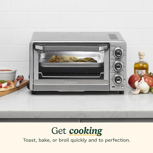 Cuisinart TOB40N Custom Classic Toaster Oven Broiler, 17 Inch, Black Best Deals and Price
