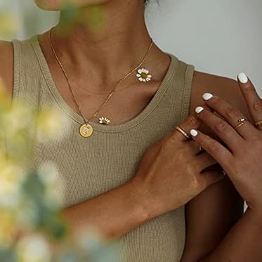 Birth Flower Necklace