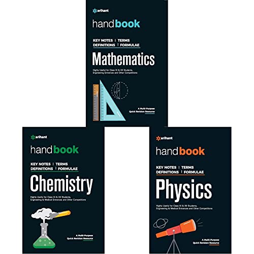 Handbook of Physics, Chemistry, Mathematics (Set of 3 Books)