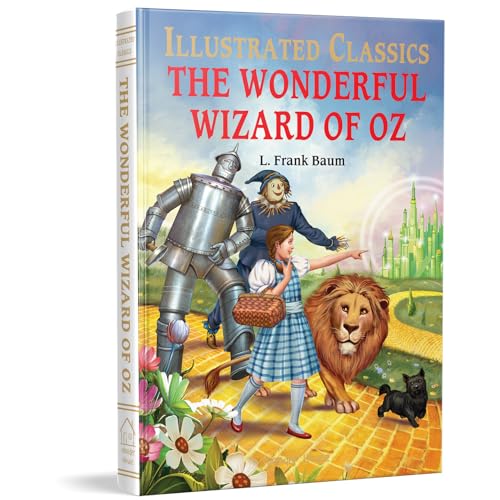 The Wonderful Wizard of Oz : llustrated Abridged Children Classic English Novel with Review Questions (Hardback)