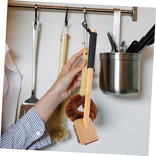 OFFSCH 1pc Cleaning Brush with Removable Handle Grill Rack Cleaner for Safe Barbecue Maintenance Lightweight Durable Design for All Grill - Image 5
