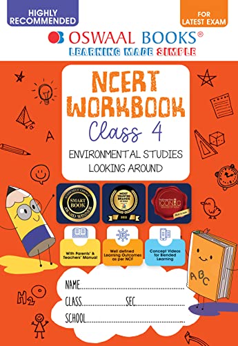 Oswaal NCERT Workbook Environmental Studies (Looking Around) Class 4 (For Latest Exam)