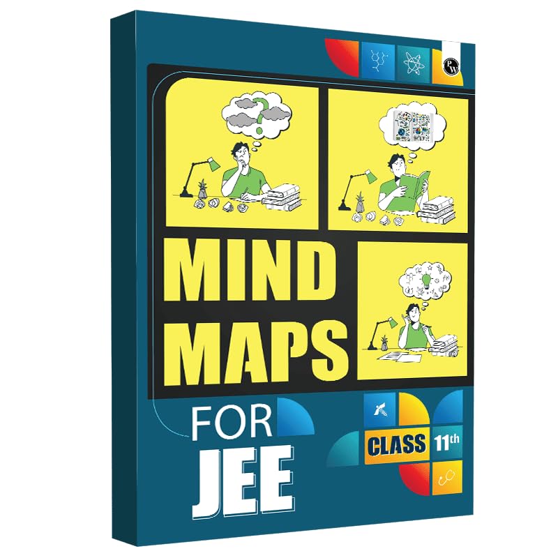 PW JEE Mind Maps for Class 11th Complete Coverage of Physics, Chemistry and Mathematics | Interactive, Important Concept & Formula 2024-2025 (Paperback)