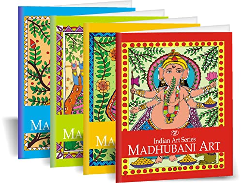 Madhubani Art Set of 4 Book