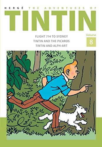 The Adventures of Tintin Volume 8 [Hardcover] Herge