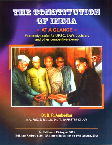 The constitution of India at a glance ENGLISH extremely useful for UPSC, LAW, Judiciary, and other competitive exams