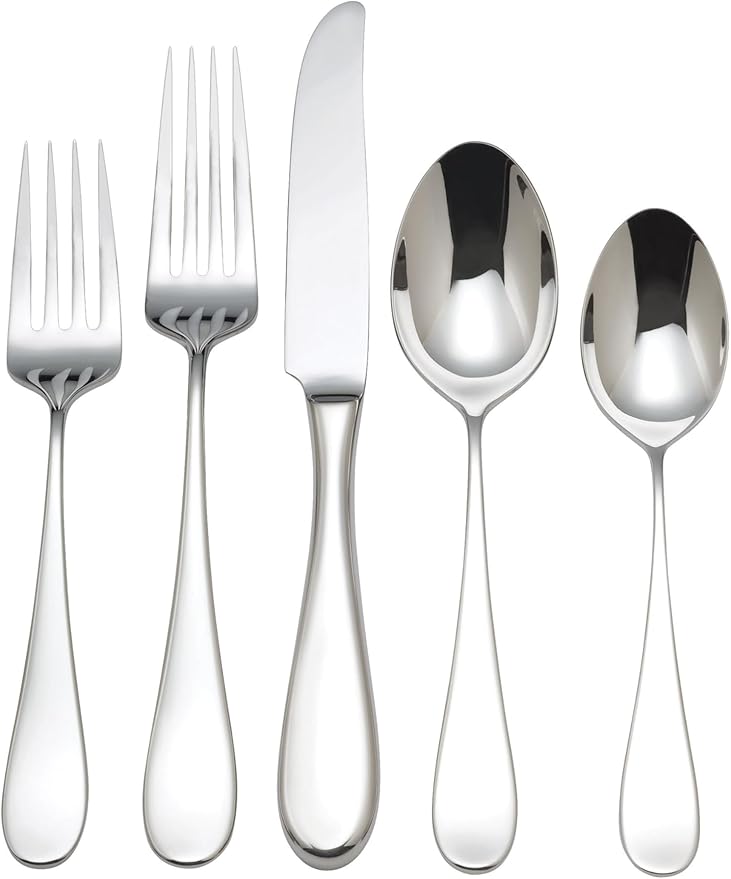 Reed & Barton Dalton 5Pc Flatware Place Setting, Silver