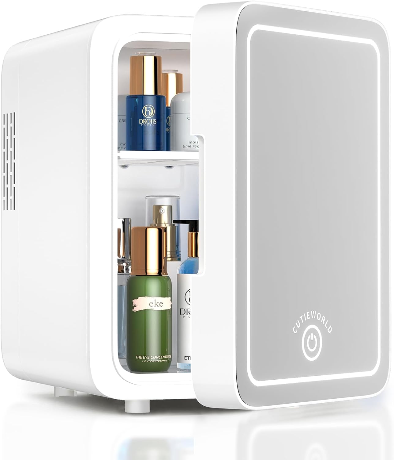 Skincare Fridge With Dimmable LED