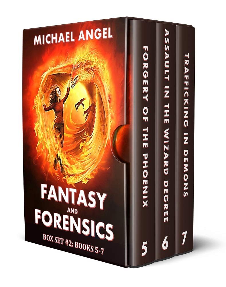 Cover of Fantasy & Forensics Fantasy Box Set 2: Books 5-7