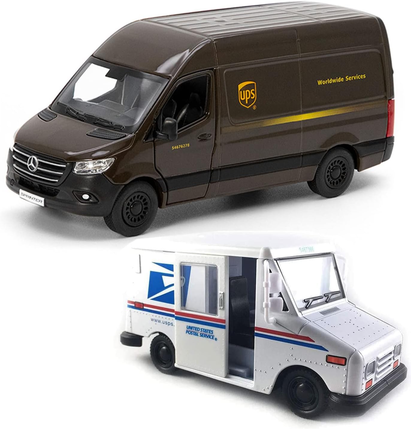 Mail Truck New Usps Van UPS Mercedes-Benz Sprinter United