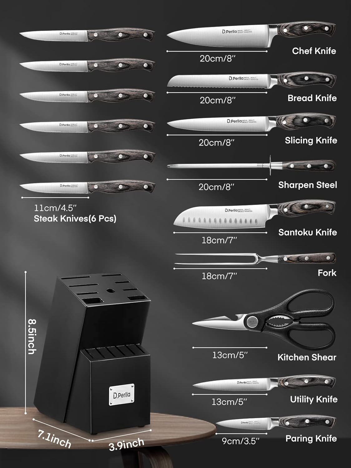Stainless Steel Kitchen Knife