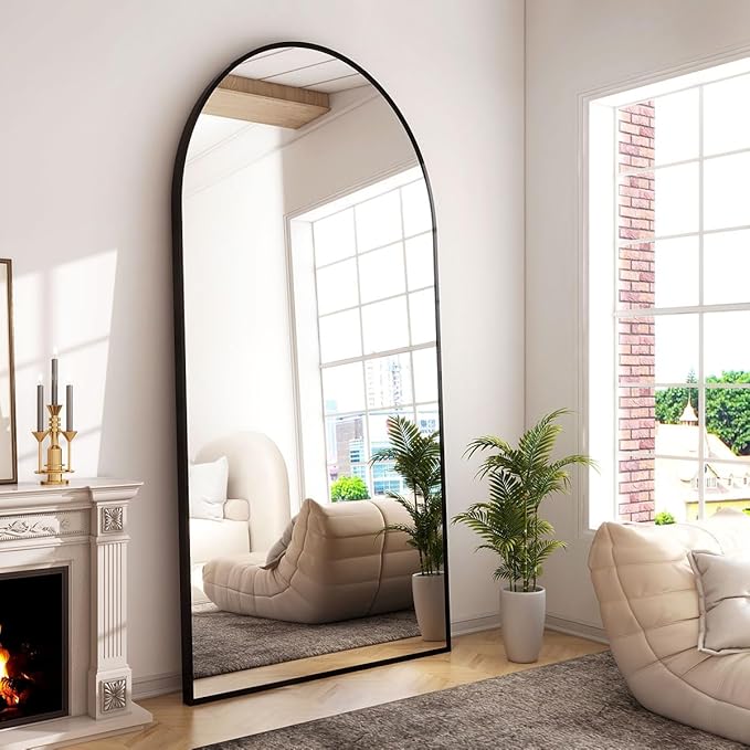 34x76 inch Arched Full Length Mirror