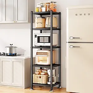 Tiered Storage Shelves