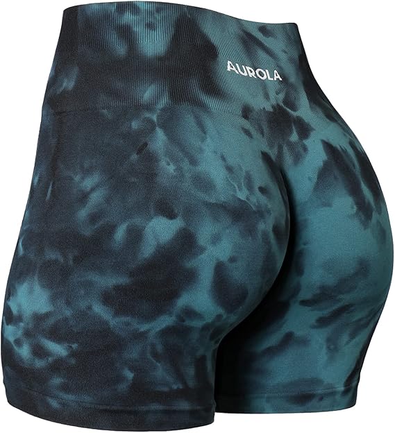 Tie Dye Workout Shorts