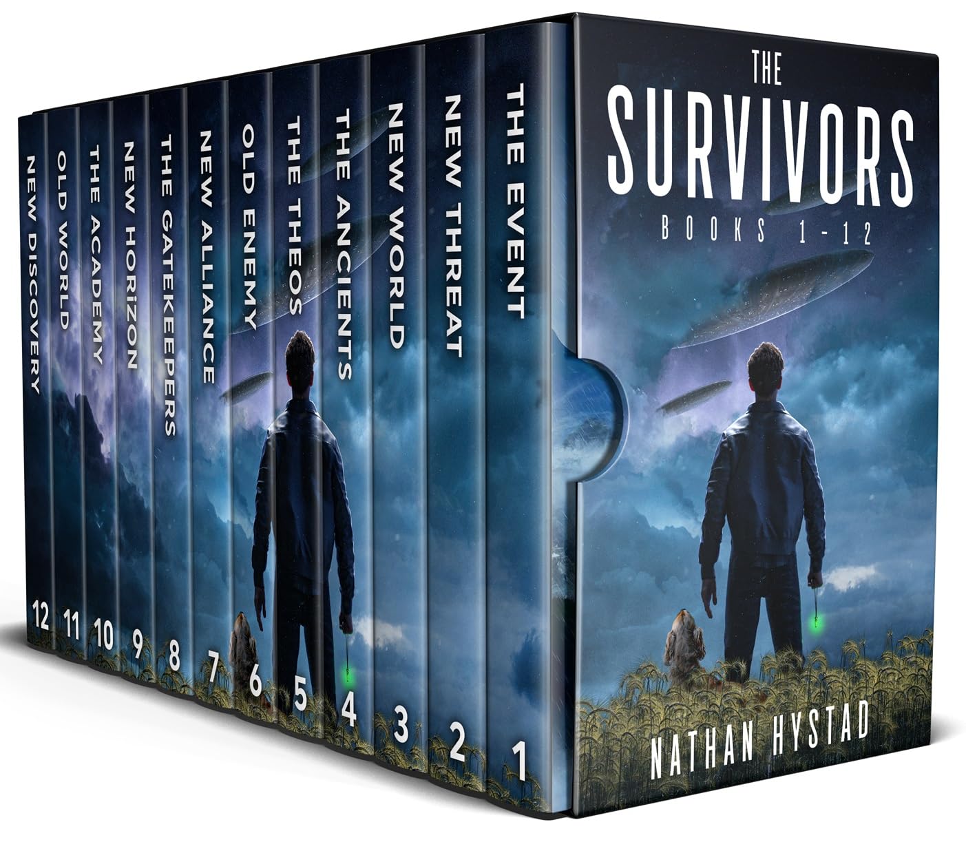 Book cover for The Survivors: Books 1-12