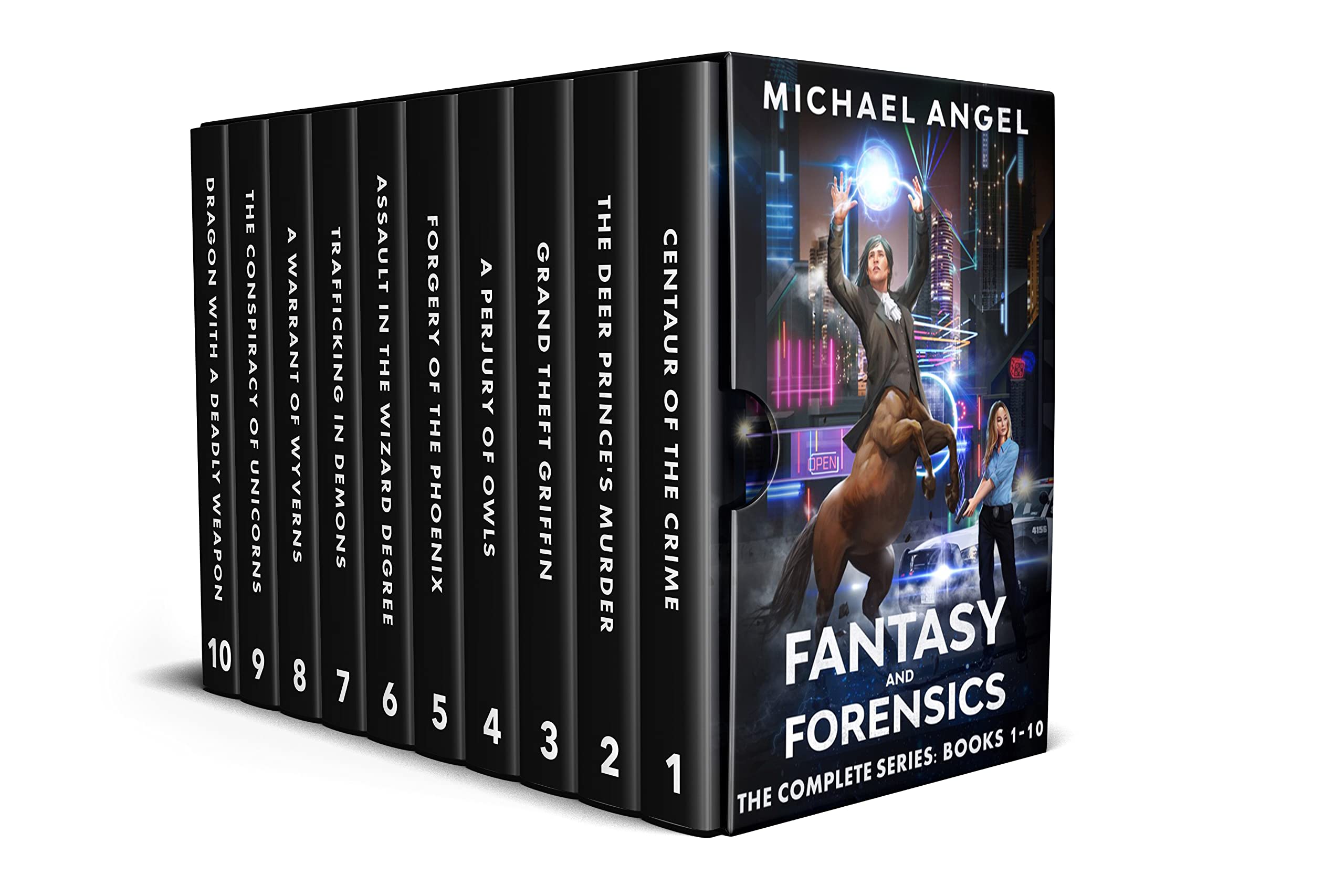 Cover image for Fantasy & Forensics series