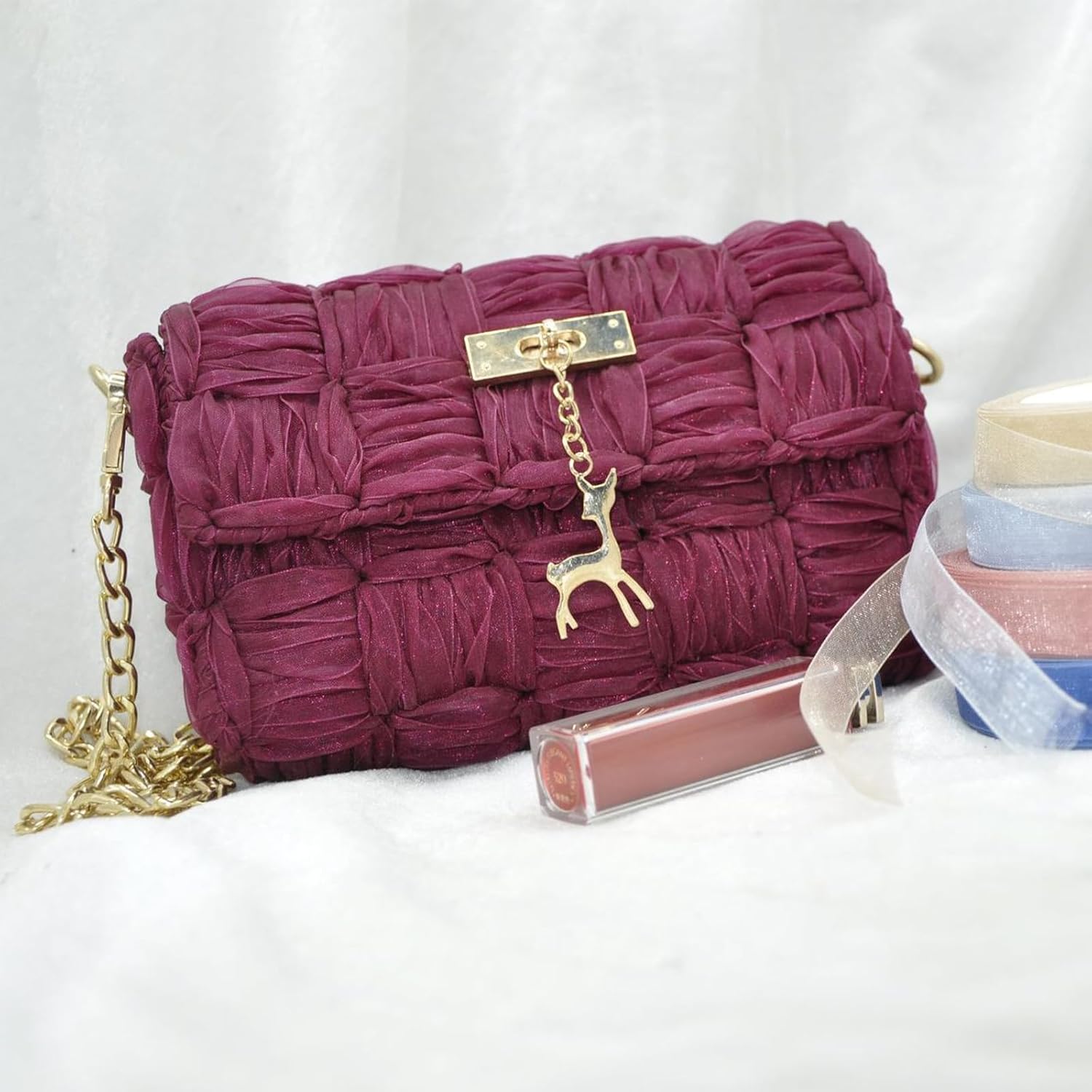 Kit base pour faire un sac à main - chaine, bijou, maillage plastique