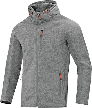 Leicht Herren XXL Softshelljacke  mit Kapuze <b>für Übergrößen