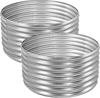 Land Guard 4x4x2 Galvanized Raised Garden Bed