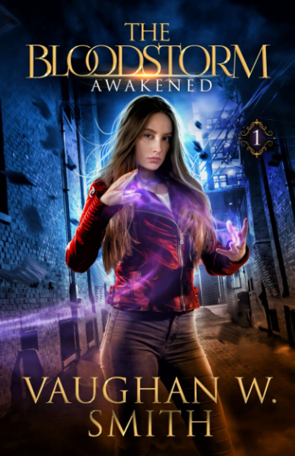 Book cover for The Bloodstorm series