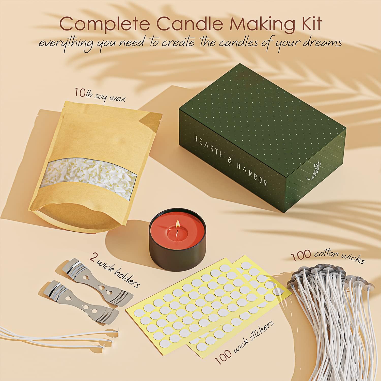 Soy Candle Wax Kit