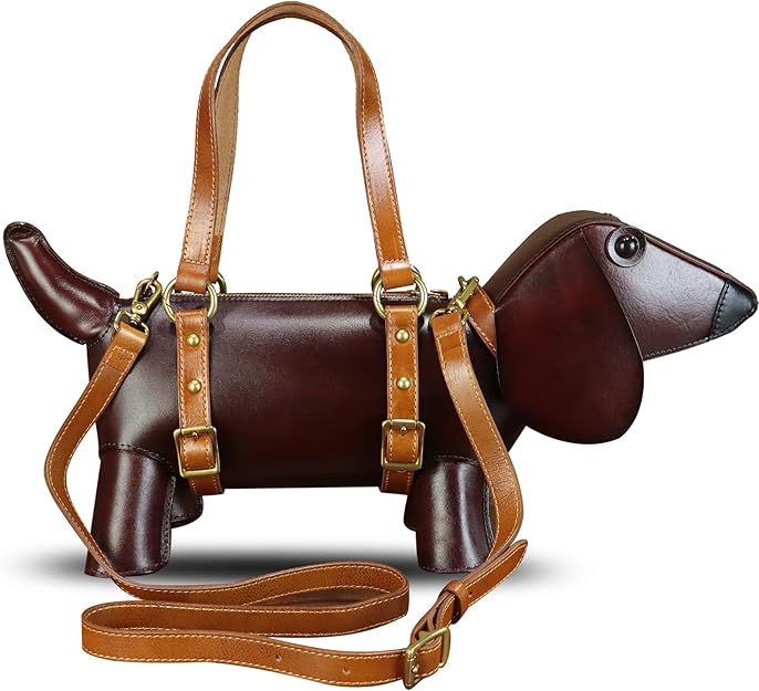 Unique Dog Shape Shoulder Bag