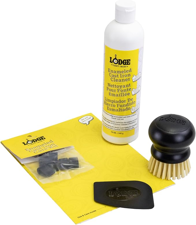 Lodge Enameled Cast Iron & Ceramic Stoneware Care Kit