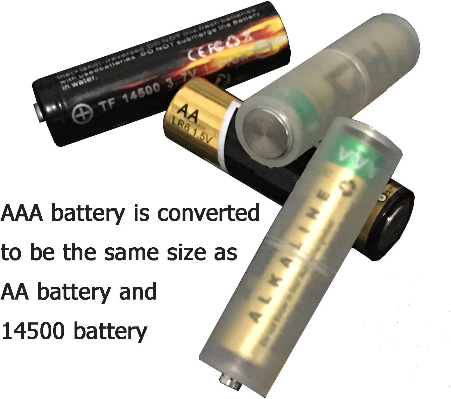 AAA To AA Battery Adapter 