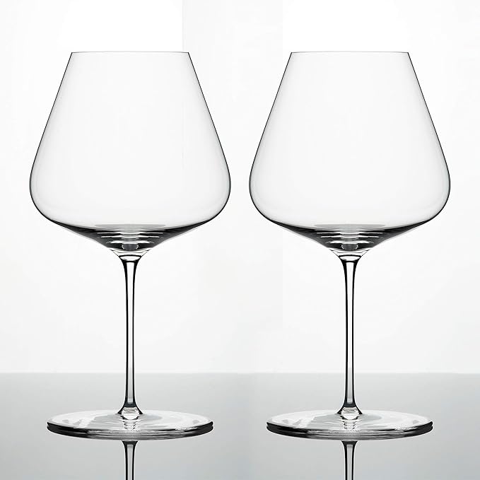 Zalto Denk'Art Burgundy Red Wine Glass Hand-Blown Crystal | Set of 2
