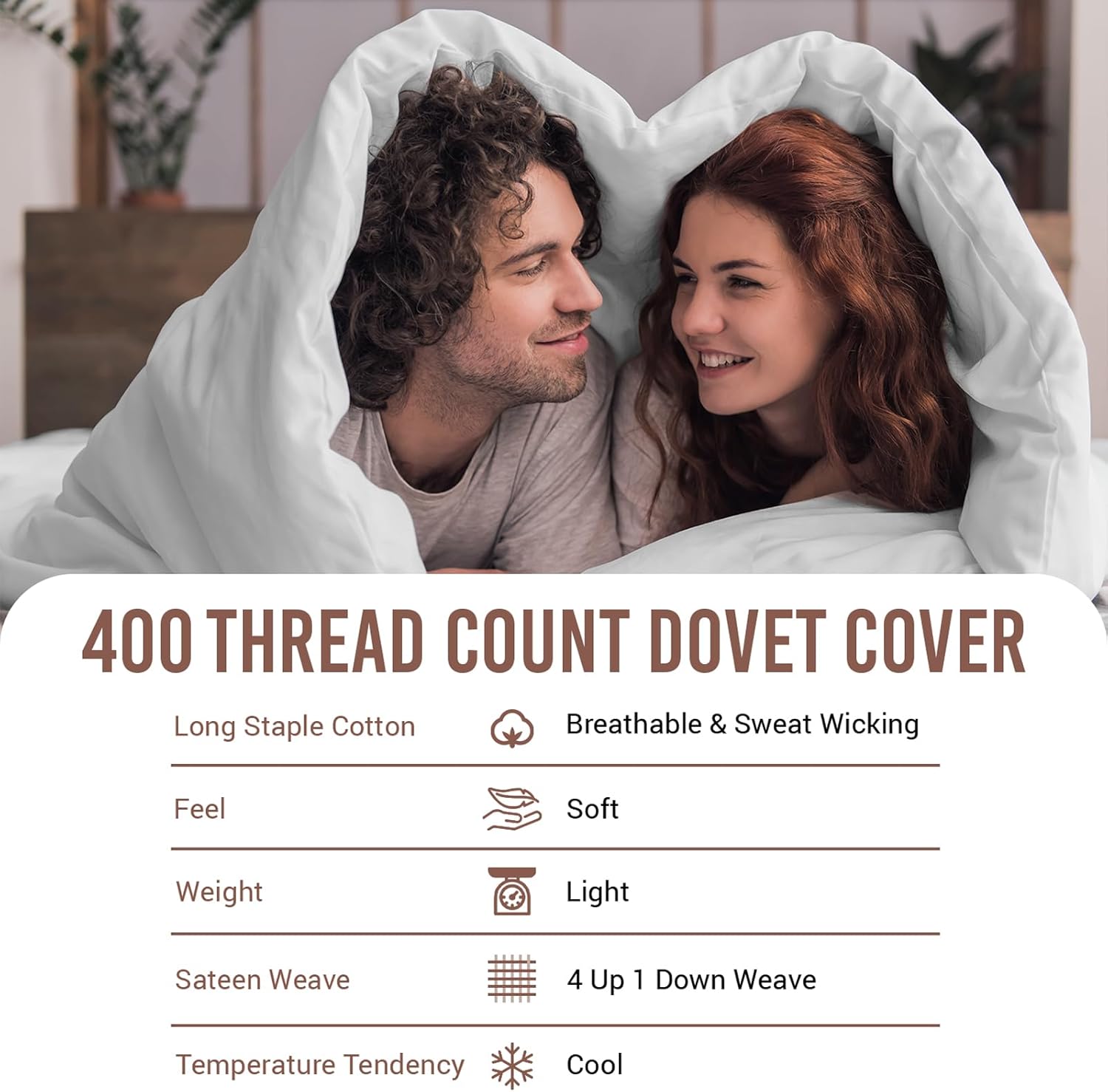 Pizuna 100% Cotton Super King Duvet Cover Set