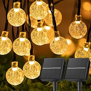 waterproof solar string lights for wedding décor