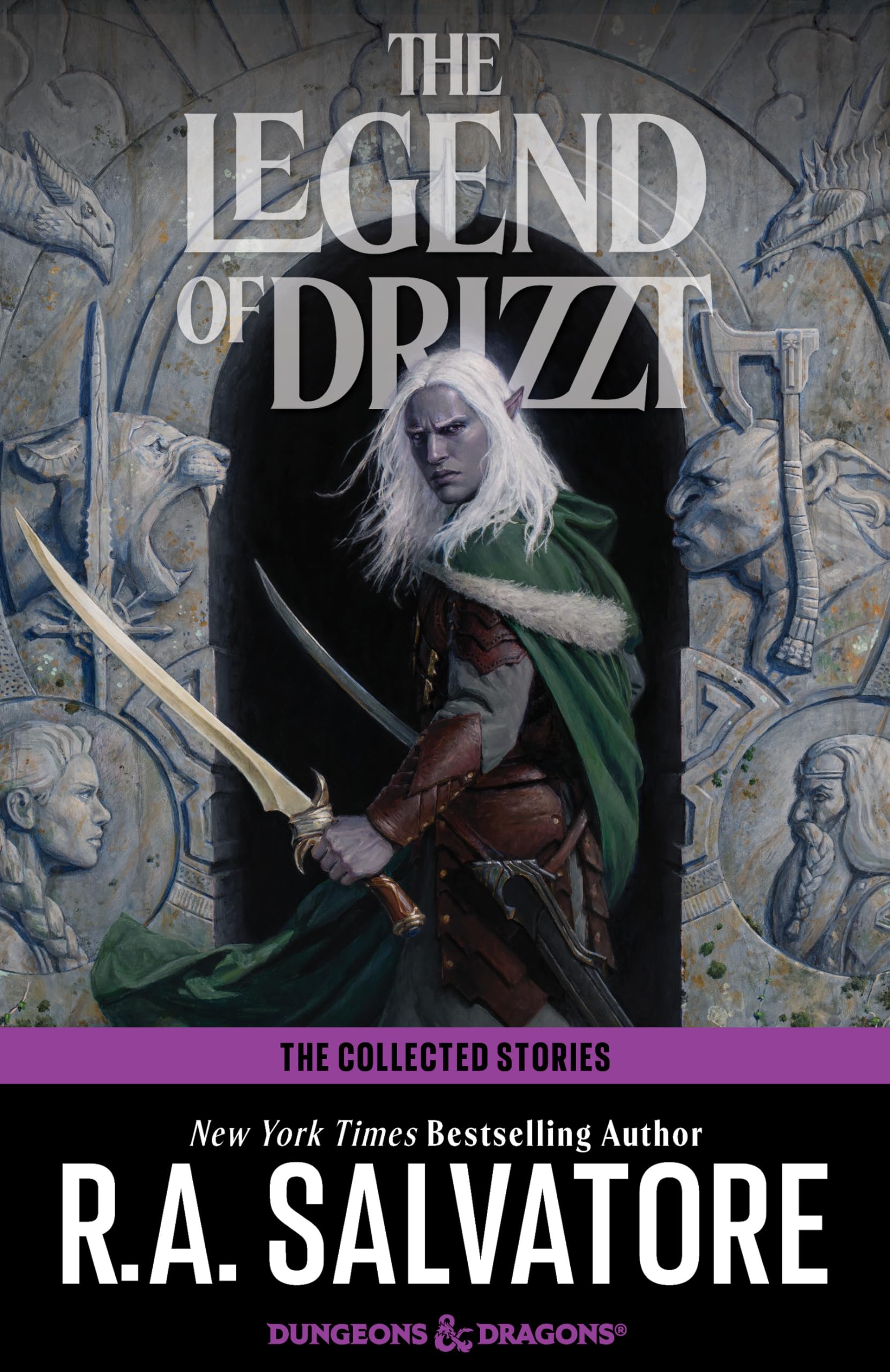 Book cover for The Collected Stories: The Legend of Drizzt