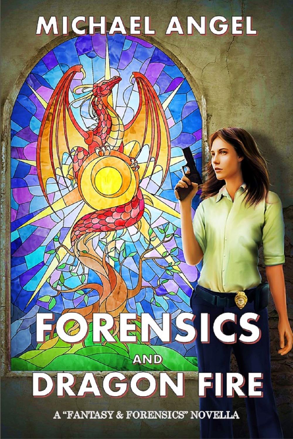 Book cover for Forensics and Dragon Fire