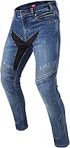  Aramidfaser Motorradjeans für Herren.  Hohe Flexibilität und Abriebfestigkeit