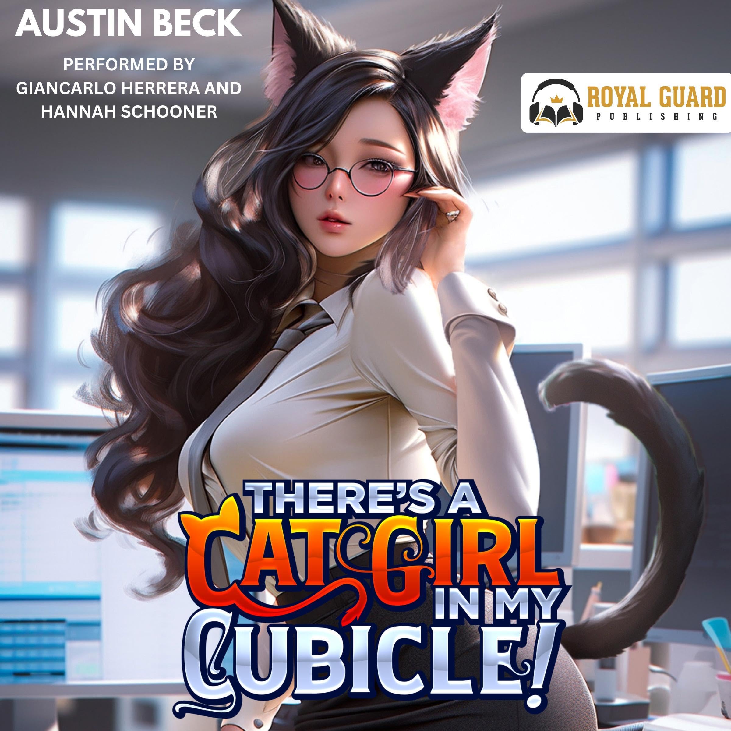 Book cover for There's a Cat Girl in My Cubicle!