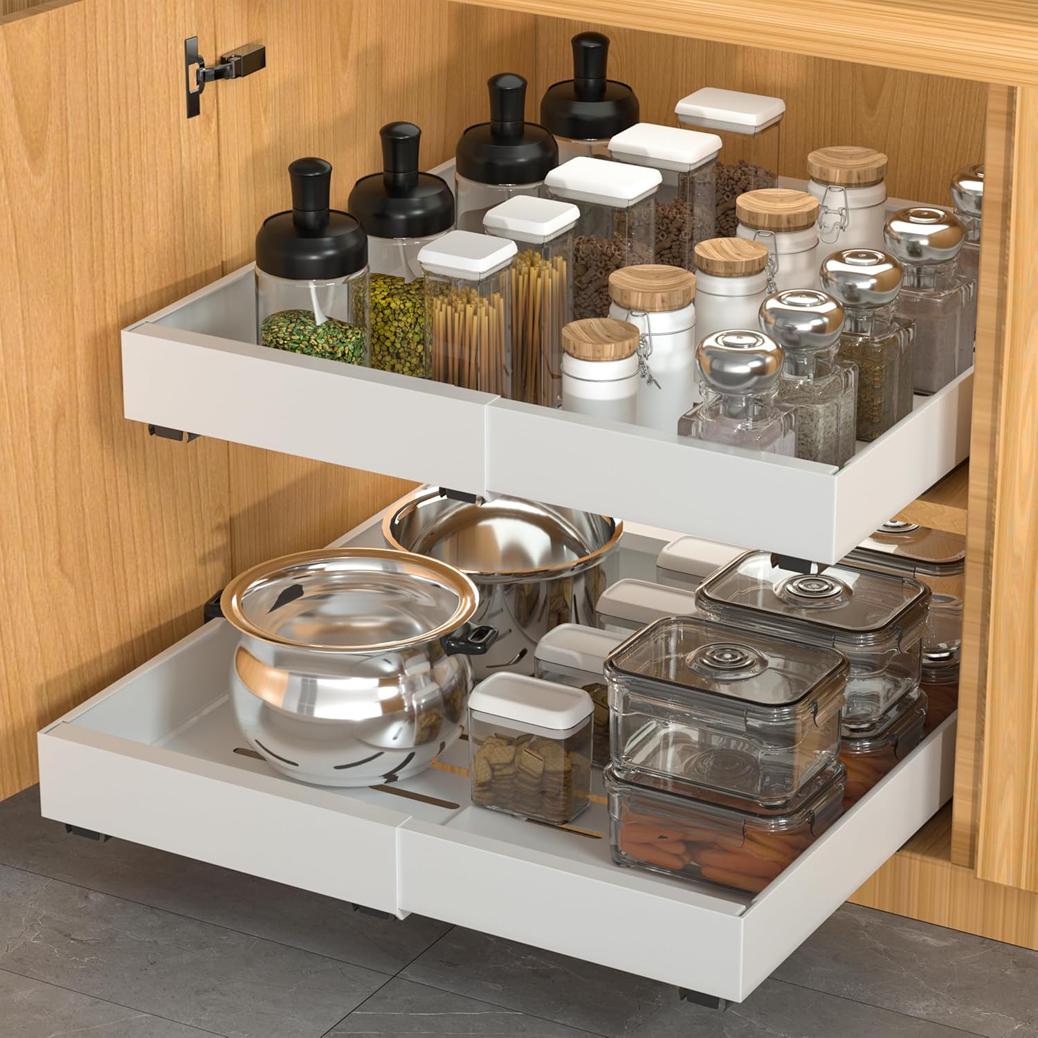Pull Out Cabinet Organizer