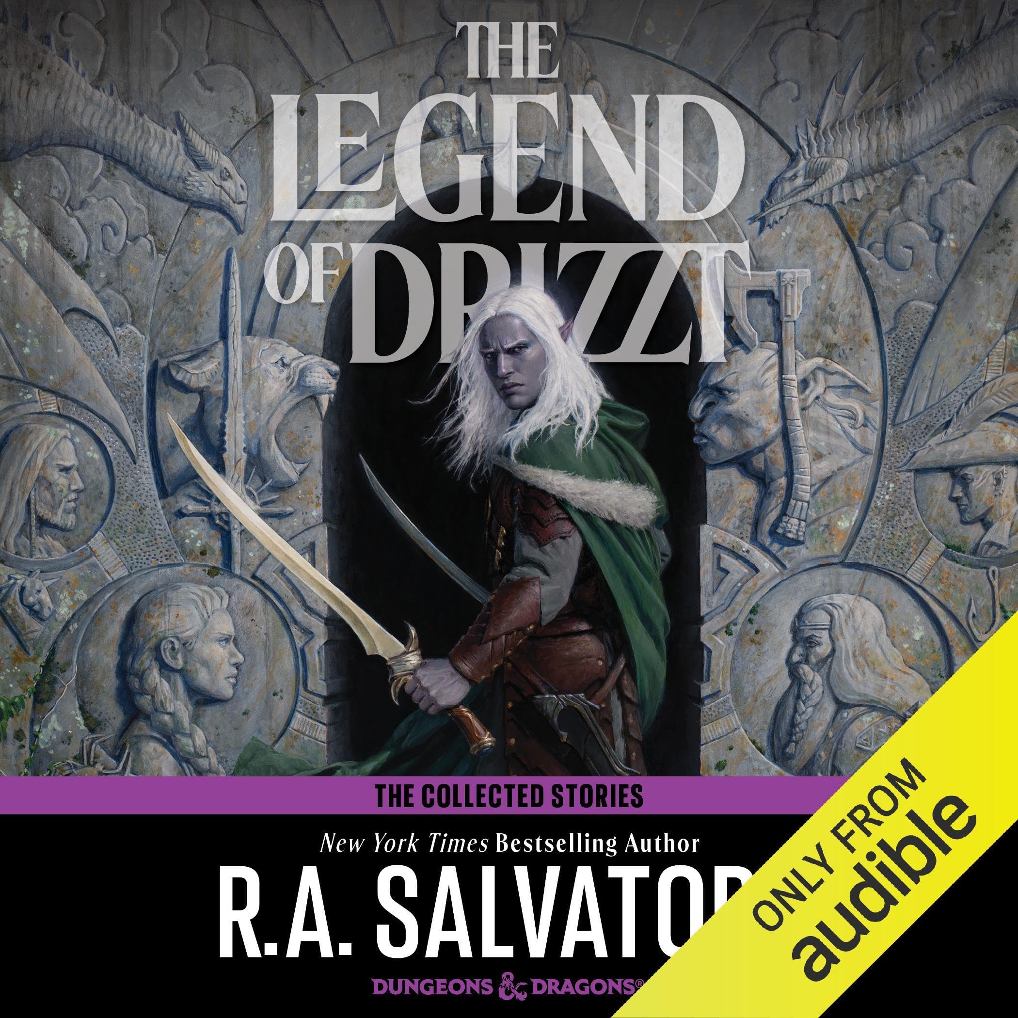 Book cover for The Collected Stories: The Legend of Drizzt